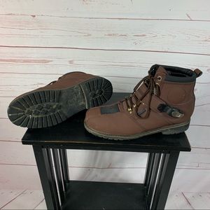 Joe Rocket Big Bang 2.0 Motorcycle Riding Boots US Brown Mens Size 13